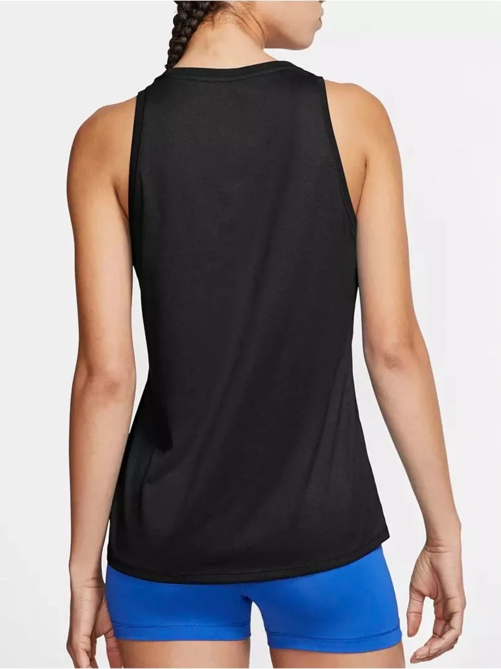 NWT Nike Women's Dri-FIT Legend Tank Top High Neck CT2913 Madder Root Orange XS